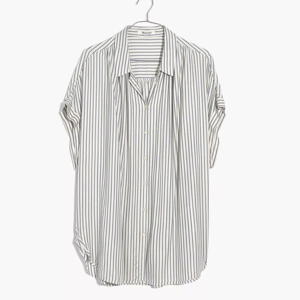 Madewell Central Shirt in Dalton Stripe